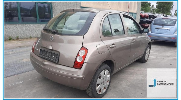 NISSAN MICRA K12E del 2006 parti usate e ricambi - Tipo Motore CR12