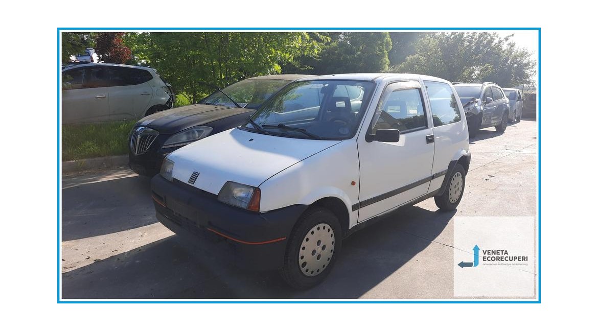 FIAT CINQUECENTO NM del 1993 parti usate e ricambi - Tipo Motore 1170A1046