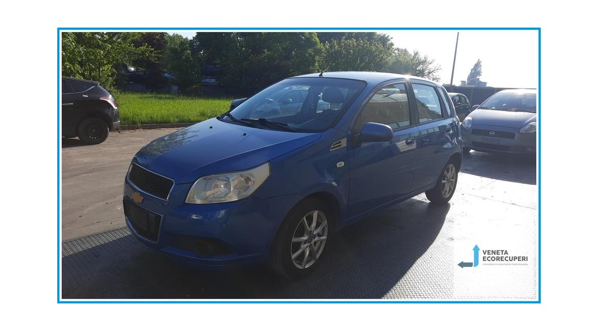 CHEVROLET (DAEWOO) AVEO T250 del 2010 parti usate e ricambi - Tipo Motore B12D1