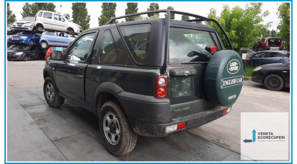 LAND ROVER FREELANDER  del 2002 parti usate e ricambi - Tipo Motore 18K4F