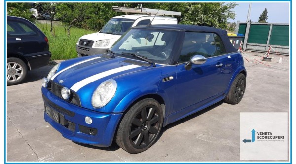 MINI MINI Cabrio R52 del 2006 parti usate e ricambi - Tipo Motore W10B16A