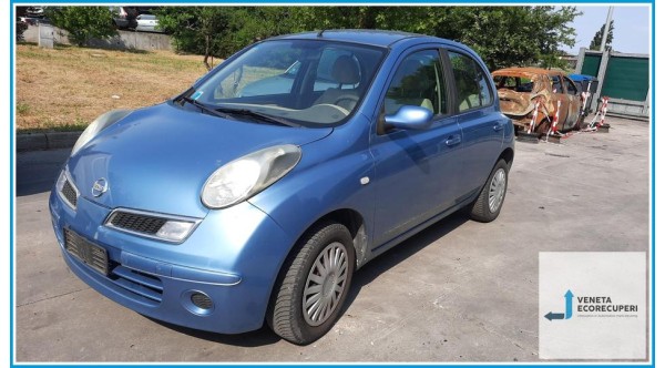NISSAN MICRA K12E del 2008 parti usate e ricambi - Tipo Motore CR12