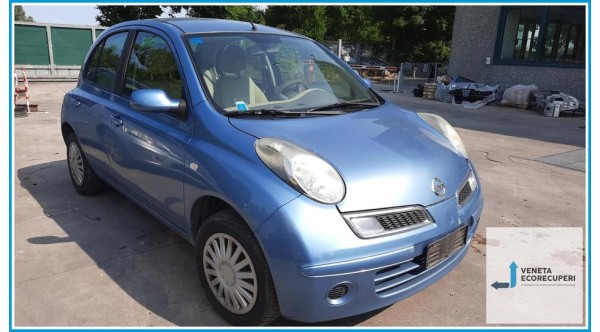 NISSAN MICRA K12E del 2008 parti usate e ricambi - Tipo Motore CR12