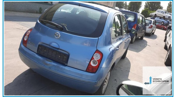 NISSAN MICRA K12E del 2008 parti usate e ricambi - Tipo Motore CR12