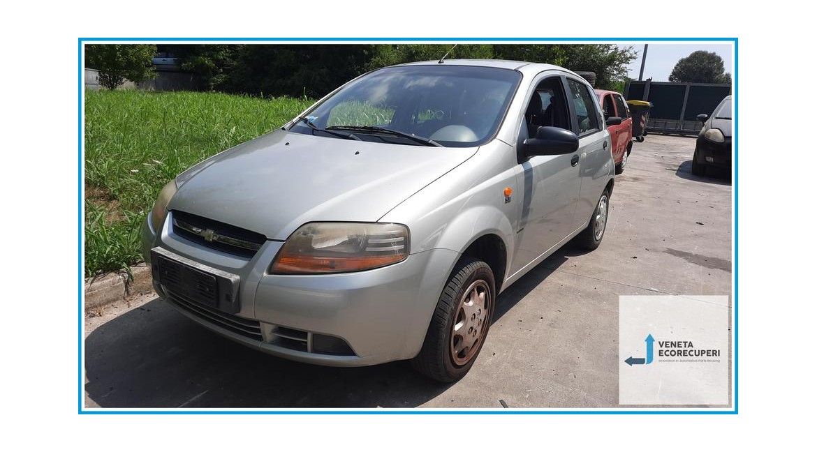 CHEVROLET (DAEWOO) KALOS T200 del 2005 parti usate e ricambi - Tipo Motore B12S1