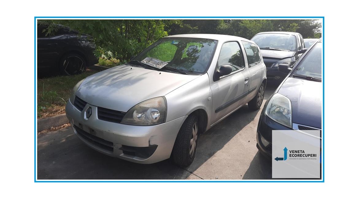 RENAULT CLIO 2a Serie  del 2006 parti usate e ricambi - Tipo Motore D7FG7