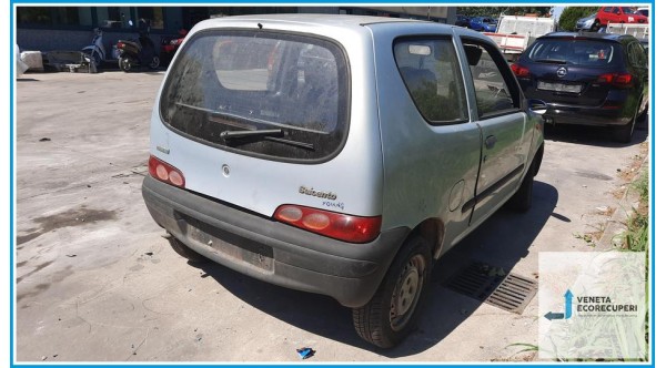 FIAT SEICENTO 1E del 2000 parti usate e ricambi - Tipo Motore 1170A1046