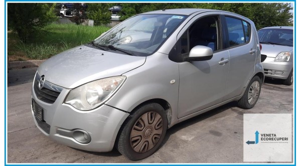 OPEL AGILA H08 del 2008 parti usate e ricambi - Tipo Motore K10B