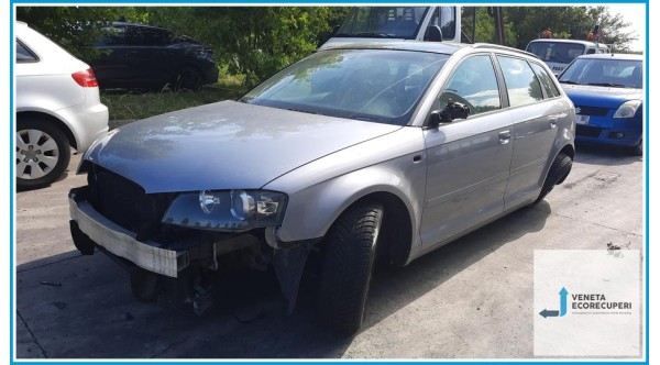 AUDI A3 8P del 2007 parti usate e ricambi - Tipo Motore BKD