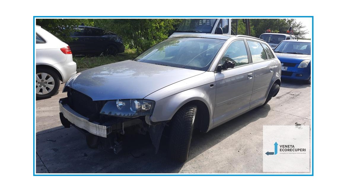 AUDI A3 8P del 2007 parti usate e ricambi - Tipo Motore BKD