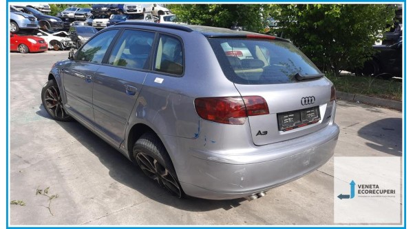 AUDI A3 8P del 2007 parti usate e ricambi - Tipo Motore BKD