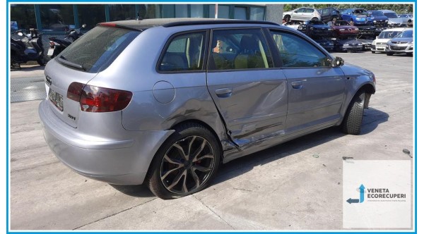 AUDI A3 8P del 2007 parti usate e ricambi - Tipo Motore BKD