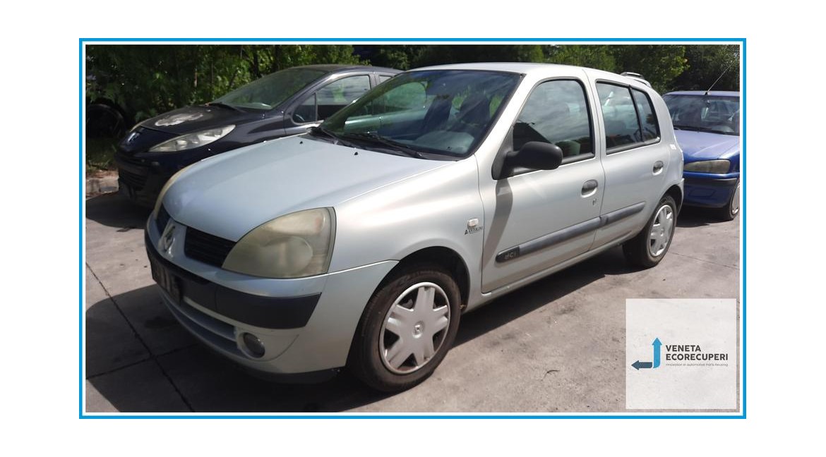 RENAULT CLIO 2a Serie  del 2004 parti usate e ricambi - Tipo Motore K9KA7