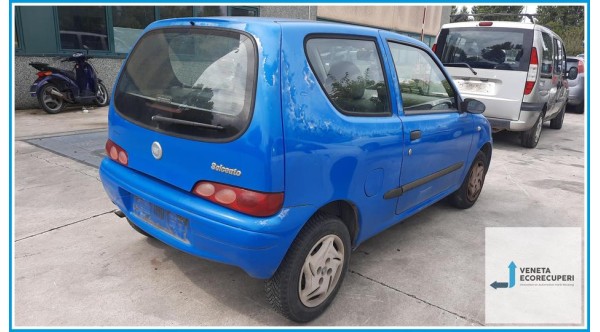 FIAT SEICENTO 1E del 2004 parti usate e ricambi - Tipo Motore 187A1000