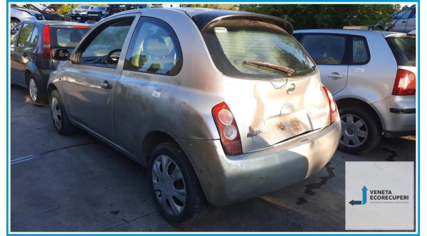 NISSAN MICRA K12E del 2005 parti usate e ricambi - Tipo Motore CR12