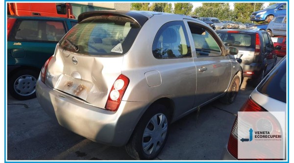 NISSAN MICRA K12E del 2005 parti usate e ricambi - Tipo Motore CR12