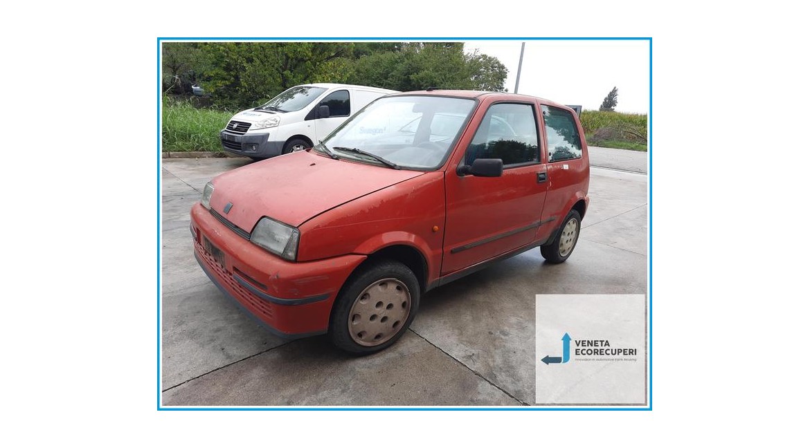 FIAT CINQUECENTO NM del 1997 parti usate e ricambi - Tipo Motore 1170A1046