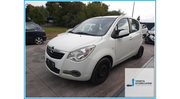 OPEL AGILA H08 del 2013 parti usate e ricambi - Tipo Motore K10B