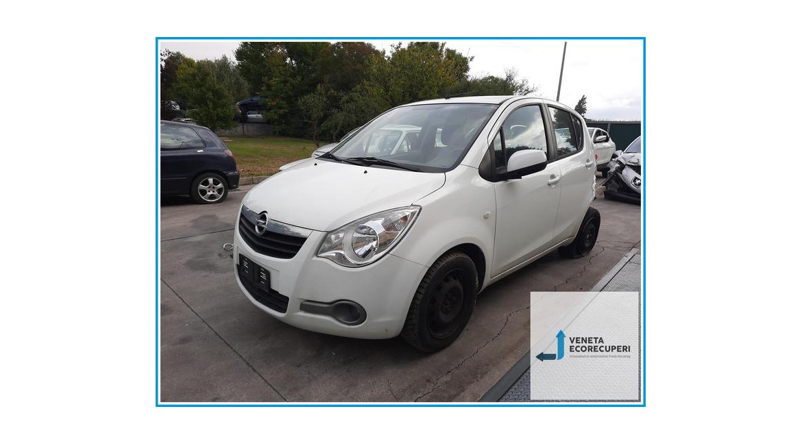 OPEL AGILA H08 del 2013 parti usate e ricambi - Tipo Motore K10B
