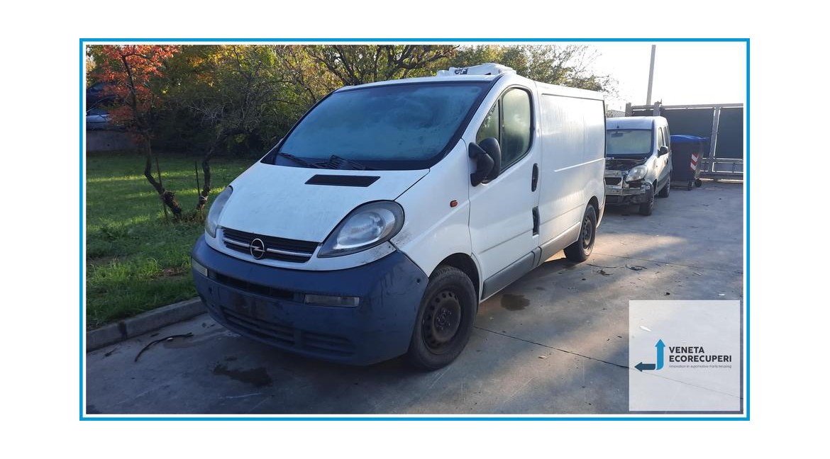 OPEL VIVARO X83 del 2006 parti usate e ricambi - Tipo Motore F9QU7