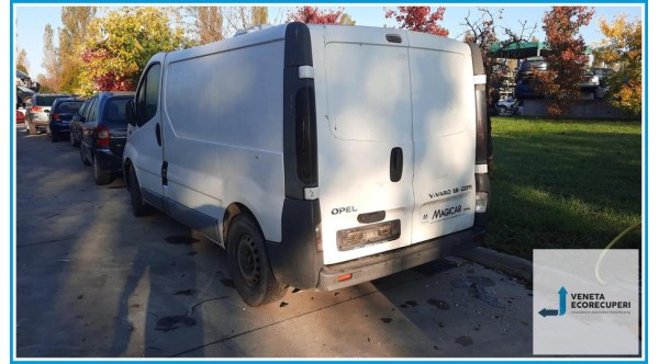 OPEL VIVARO X83 del 2006 parti usate e ricambi - Tipo Motore F9QU7