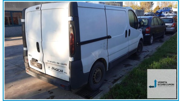 OPEL VIVARO X83 del 2006 parti usate e ricambi - Tipo Motore F9QU7