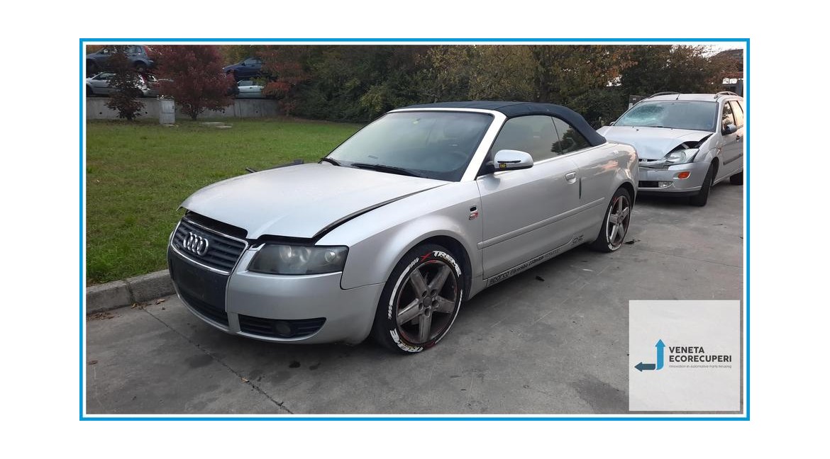 AUDI A4 Cabrio 8H del 2003 parti usate e ricambi - Tipo Motore BFC