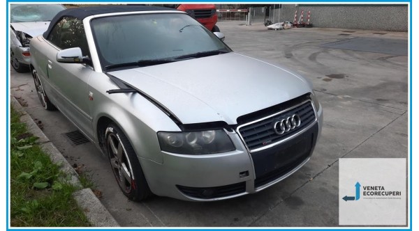 AUDI A4 Cabrio 8H del 2003 parti usate e ricambi - Tipo Motore BFC