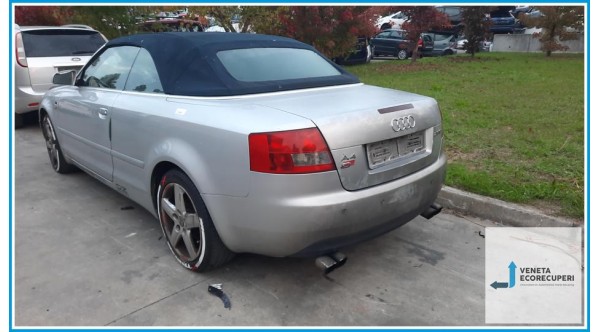 AUDI A4 Cabrio 8H del 2003 parti usate e ricambi - Tipo Motore BFC
