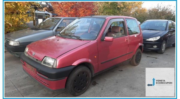 FIAT CINQUECENTO NM del 1998 parti usate e ricambi - Tipo Motore 1170A1046