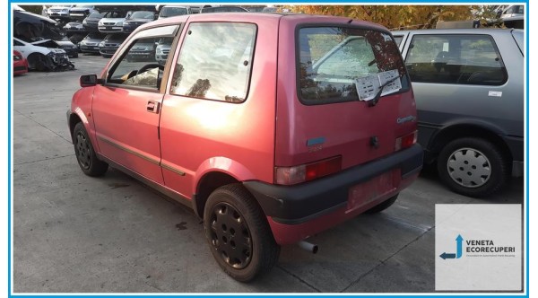 FIAT CINQUECENTO NM del 1998 parti usate e ricambi - Tipo Motore 1170A1046