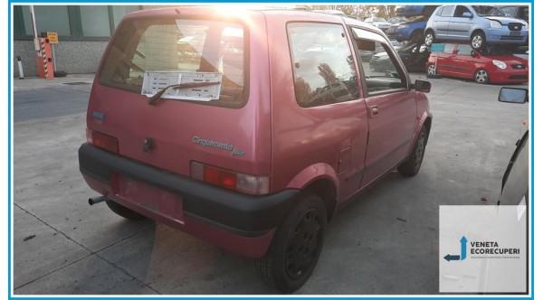FIAT CINQUECENTO NM del 1998 parti usate e ricambi - Tipo Motore 1170A1046