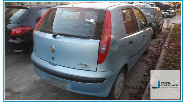 FIAT PUNTO 1N/1P del 2003 parti usate e ricambi - Tipo Motore 188A4000