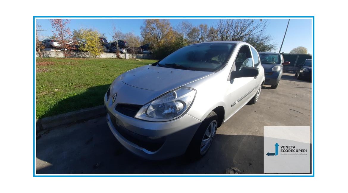 RENAULT CLIO 3a Serie  del 2007 parti usate e ricambi - Tipo Motore D4FD7