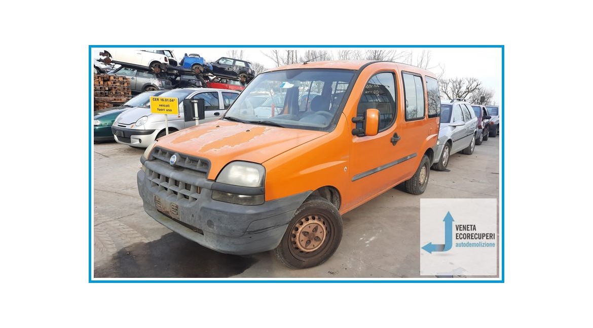 FIAT DOBLO' 1W del 2002 parti usate e ricambi