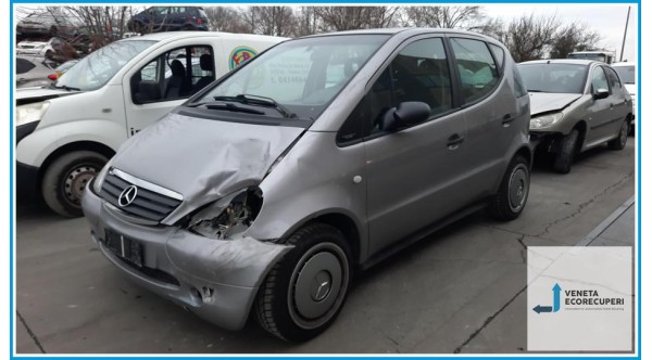 MERCEDES-BENZ Classe A W168 del 1999 parti usate e ricambi - Tipo Motore 166960