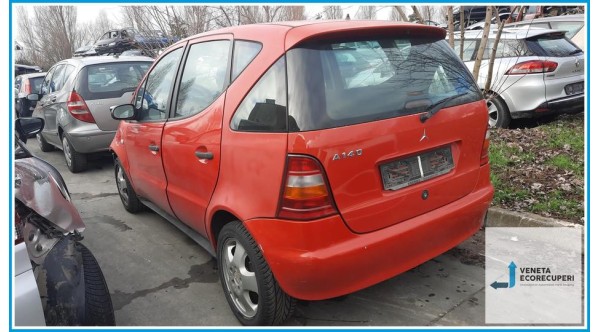 MERCEDES-BENZ Classe A W168 del 2000 parti usate e ricambi - Tipo Motore 166940