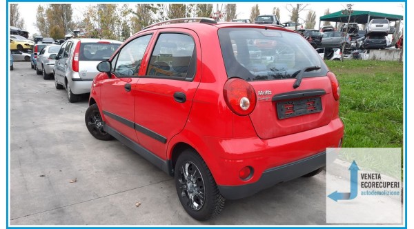 CHEVROLET (DAEWOO) MATIZ M200 del 2010 parti usate e ricambi