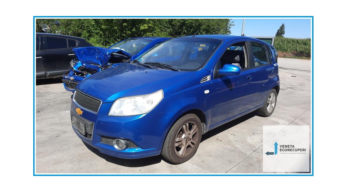 CHEVROLET (DAEWOO) AVEO T250 del 2008 parti usate e ricambi - Tipo Motore B12D1