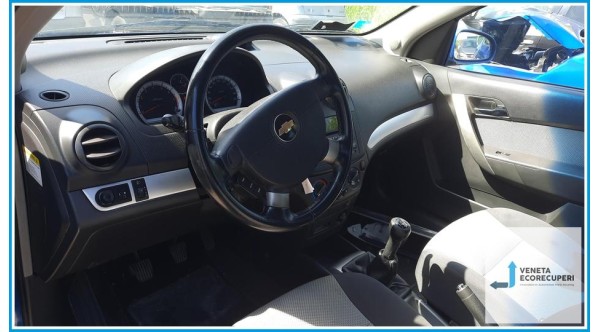 CHEVROLET (DAEWOO) AVEO T250 del 2008 parti usate e ricambi - Tipo Motore B12D1