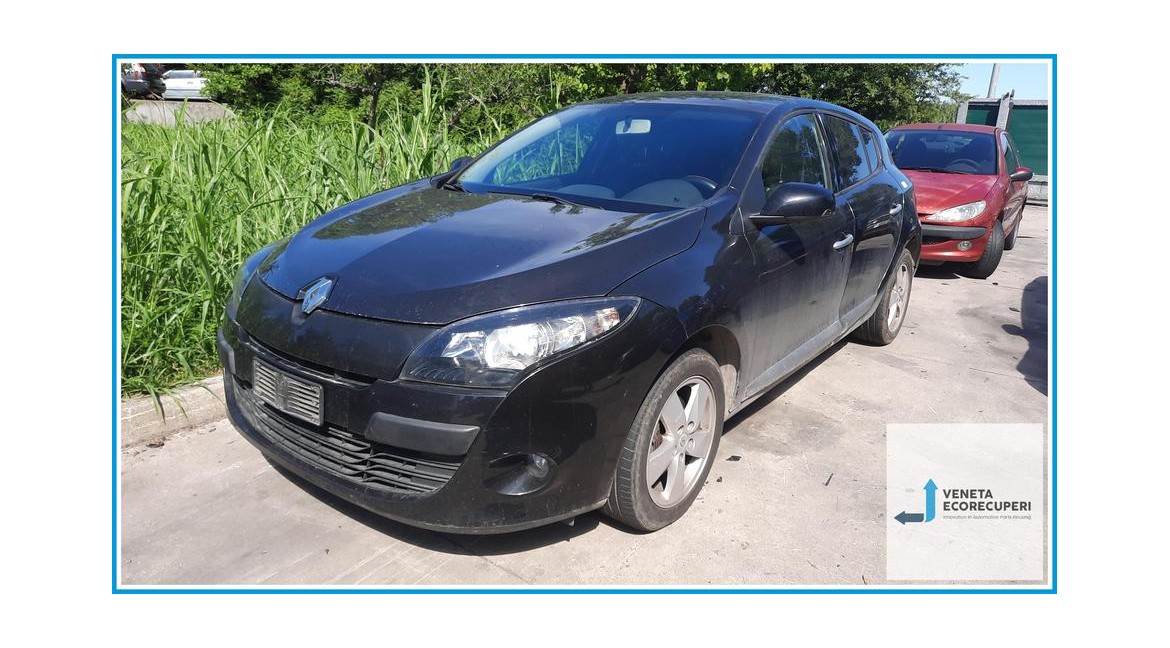 RENAULT MEGANE 3a Serie  del 2009 parti usate e ricambi - Tipo Motore K9KJ8