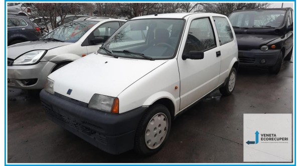 FIAT CINQUECENTO NM del 1996 parti usate e ricambi - Tipo Motore 1170A1046