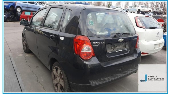 CHEVROLET (DAEWOO) AVEO T250 del 2010 parti usate e ricambi - Tipo Motore B12D1