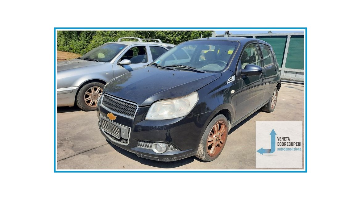 CHEVROLET (DAEWOO) AVEO T250 del 2009 parti usate e ricambi