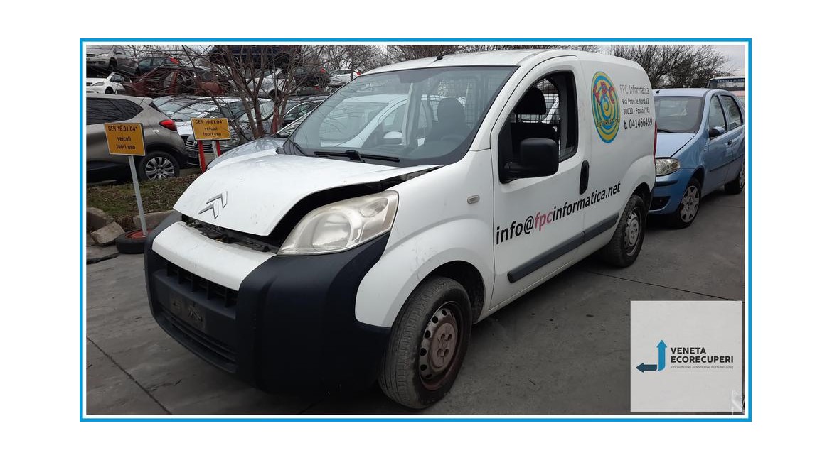 CITROEN NEMO VU del 2013 parti usate e ricambi - Tipo Motore 199A9000