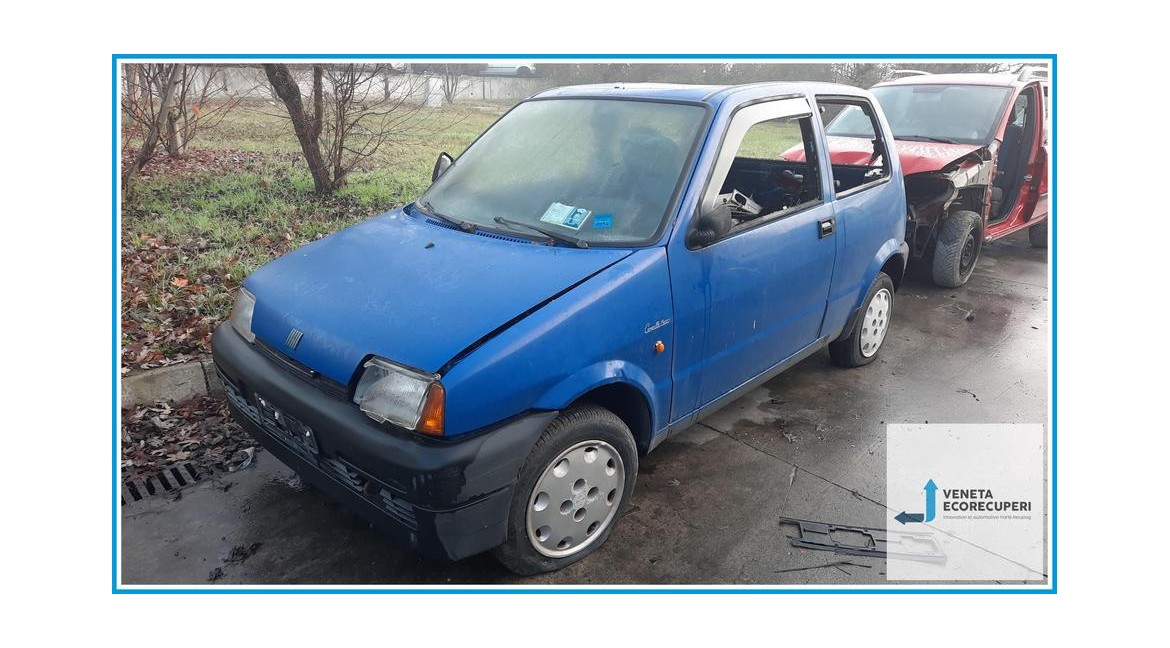 FIAT CINQUECENTO NM del 1996 parti usate e ricambi - Tipo Motore 1170A1046