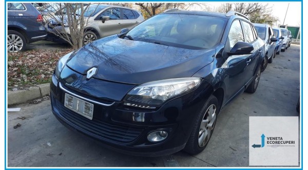 RENAULT MEGANE 3a Serie  del 2012 parti usate e ricambi - Tipo Motore K9KA6