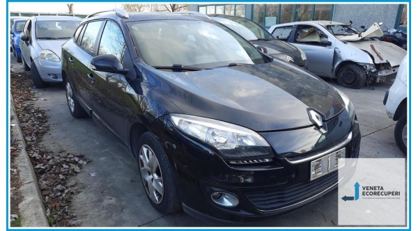 RENAULT MEGANE 3a Serie  del 2012 parti usate e ricambi - Tipo Motore K9KA6