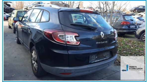 RENAULT MEGANE 3a Serie  del 2012 parti usate e ricambi - Tipo Motore K9KA6