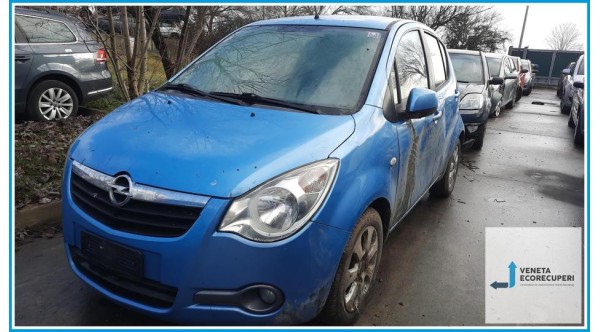 OPEL AGILA H08 del 2009 parti usate e ricambi - Tipo Motore K12B
